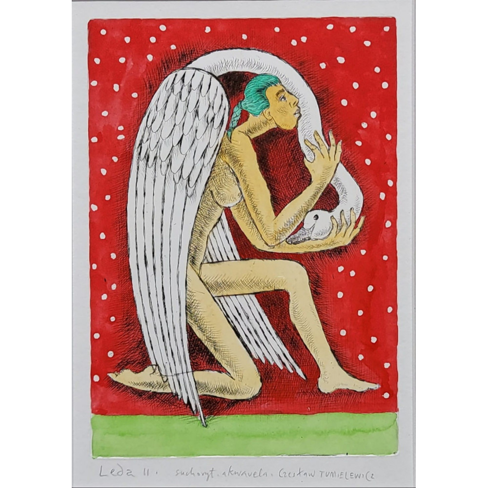 Leda 2-  30cmx25cm Tumielewicz Czesław