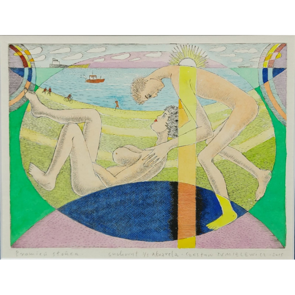 Promień słońca  (2015)-30cmx40cm Tumielewicz Czesław