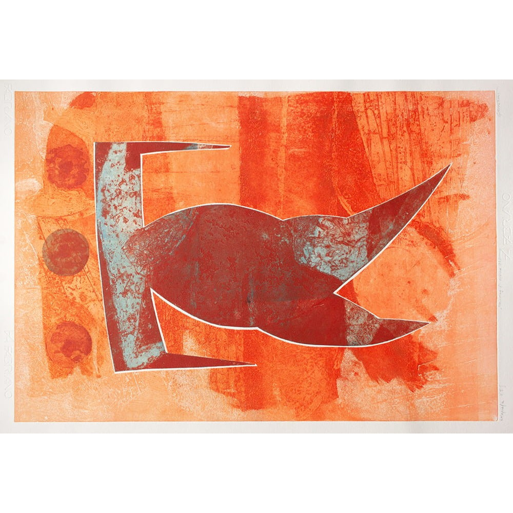 DANCING f. CRANE 01 50cmx70cm Maciej Górski