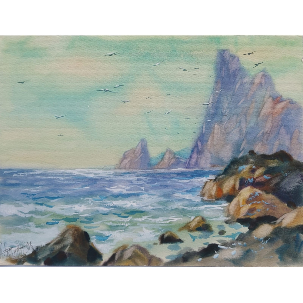 SPOKOJNA PRZYSTAŃ (2006) 35cmx45cm Marina Rozhnyatovskaya