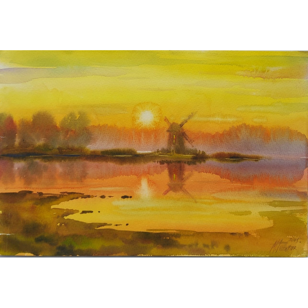 MŁYN (2005) 34cmx45cm Marina Rozhnyatovskaya