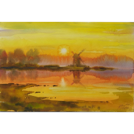 MŁYN (2005) 34cmx45cm Marina Rozhnyatovskaya