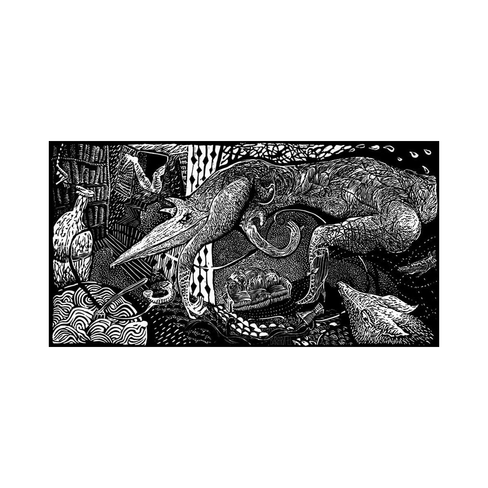 SKOK (2015) 20cmx38cm Barbara Leszczyńska