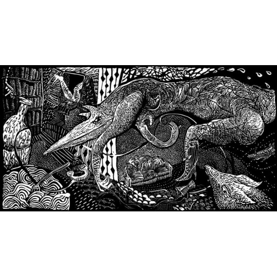 SKOK (2015) 20cmx38cm Barbara Leszczyńska