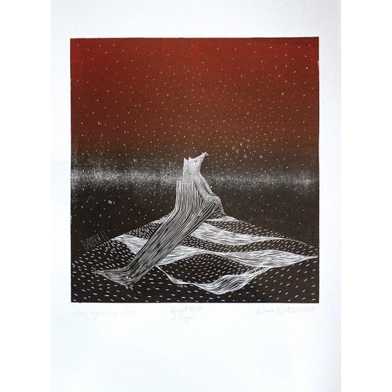 CISZA 2 42cmx40cm Barbara Leszczyńska