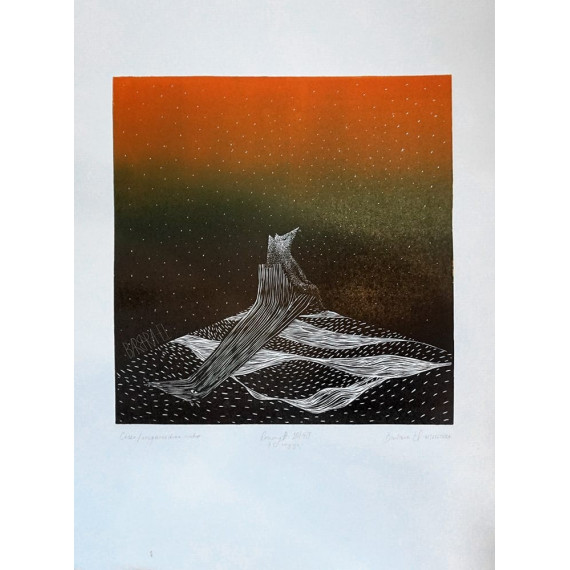 CISZA  42cmx40cm Barbara Leszczyńska