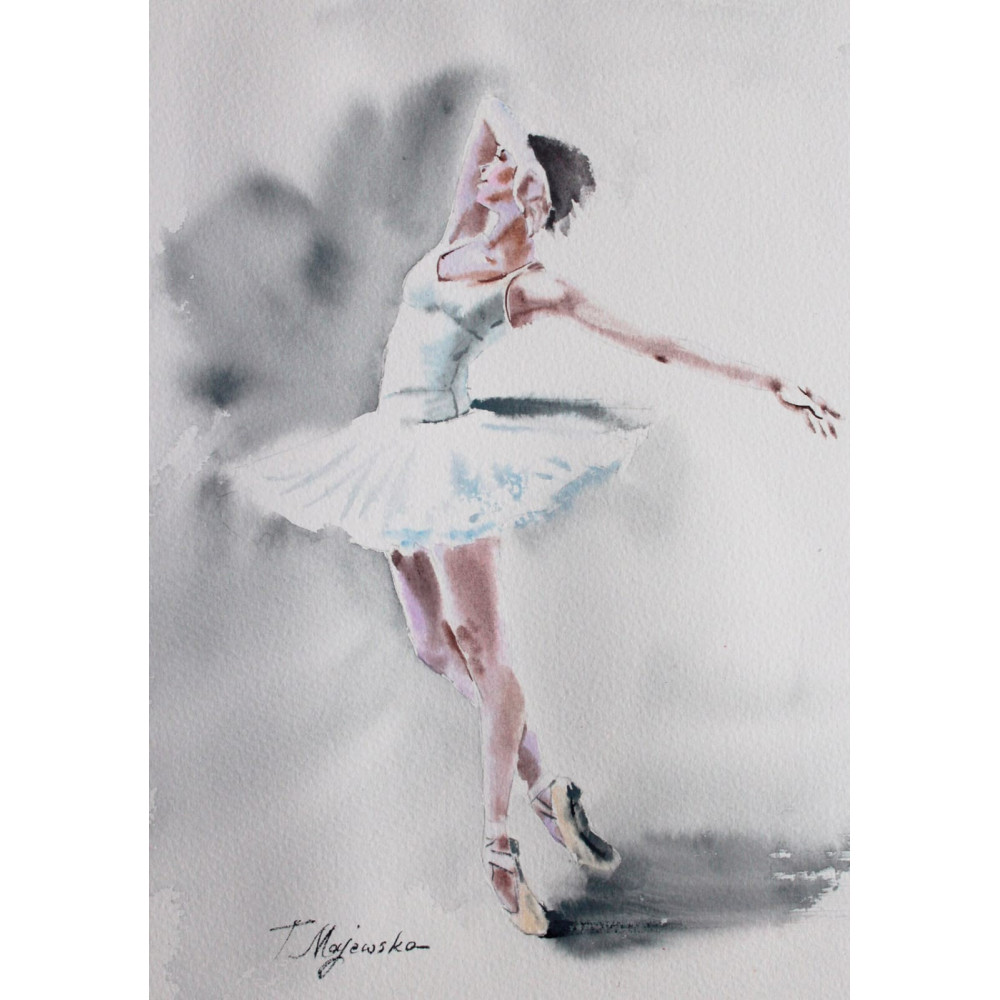BALETNICA - ULOTNOŚĆ CHWILI 40cmx30cm Majewska Tatiana