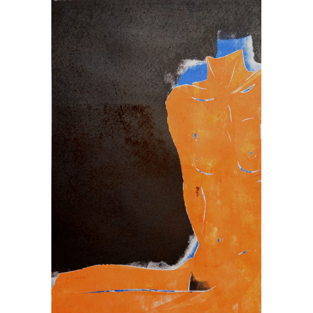 AKT BEZIMIENNY (2020) 70cmx50cm Jan Bosak