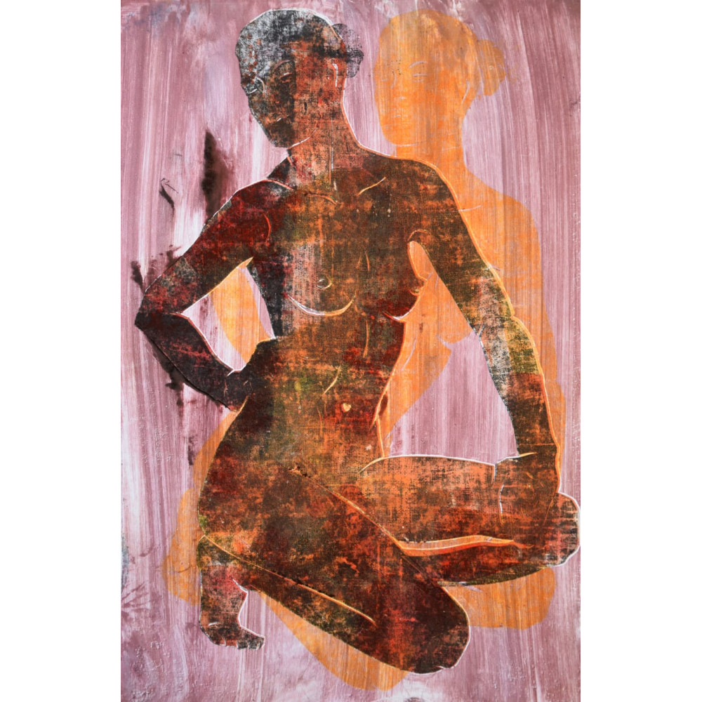 AKT PORUSZONY(2020) 70cmx50cm Jan Bosak