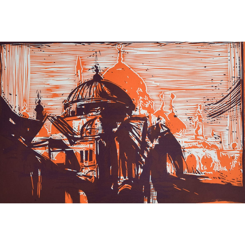 UPAŁ (2019) 50cmx70cm Jan Bosak