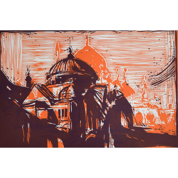 UPAŁ (2019) 50cmx70cm Jan Bosak